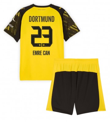 Borussia Dortmund Emre Can #23 Dětské Domácí Dres 2025-26 Krátký Rukáv (+ trenýrky)